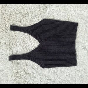 Trendy Knit Cropped Tank